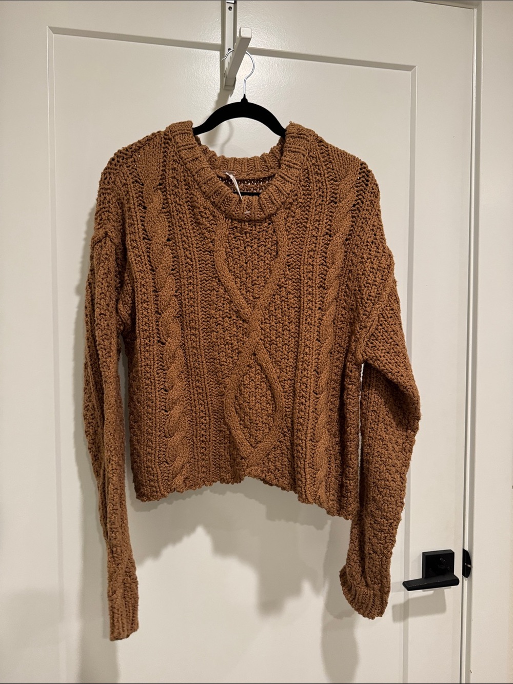 Free People cable knit sweater